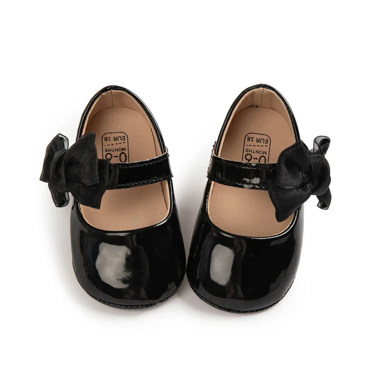 Baby Shoes For Girls First Walker Anti Slip Rubber Sole - ToylandEU