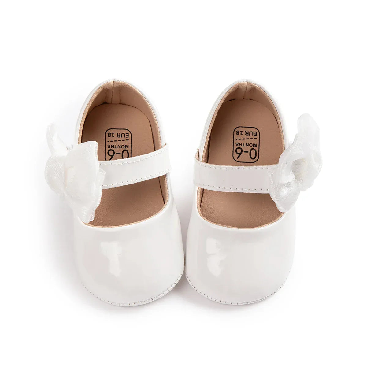 Baby Shoes For Girls First Walker Anti Slip Rubber Sole - ToylandEU