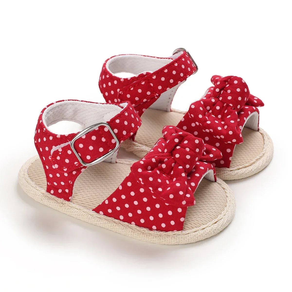 Baby Shoes Non Slip First Walkers With Soft Fabric Sole - ToylandEU