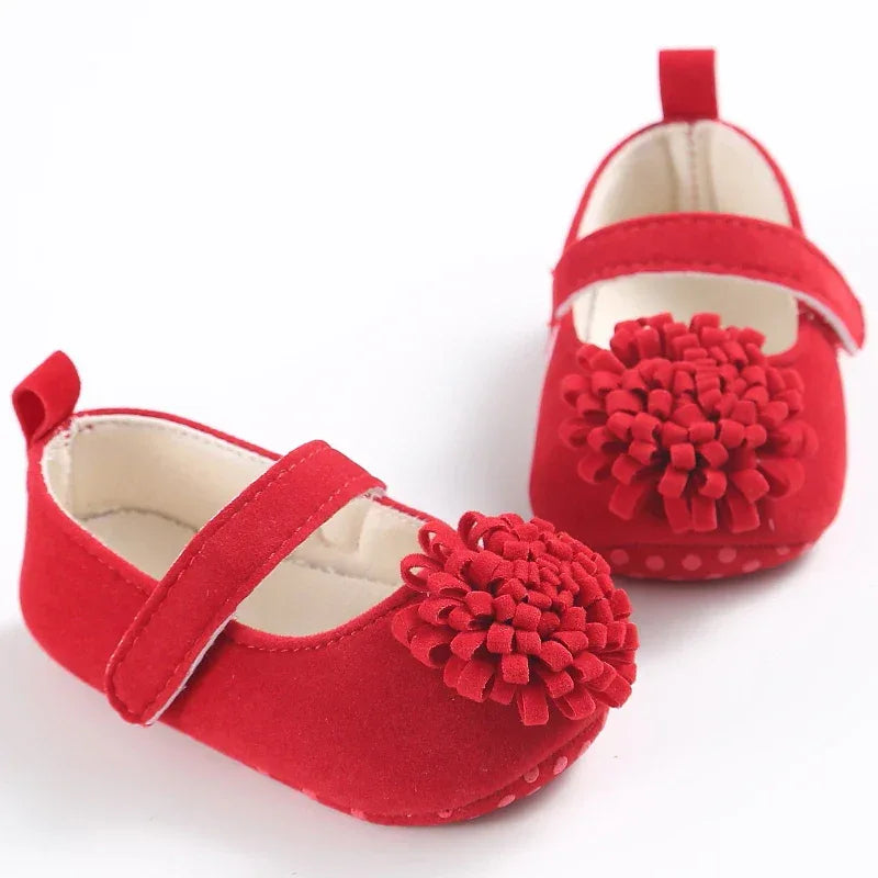 Baby Shoes Non Slip First Walkers With Soft Fabric Sole - ToylandEU