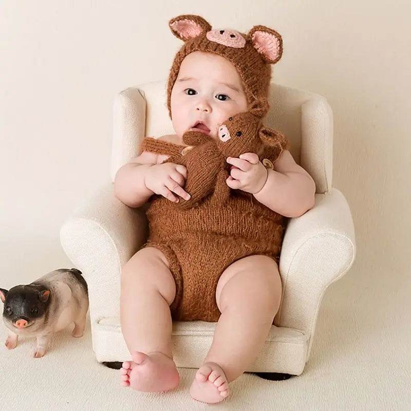 Baby Sofa for Photoshoot Newborn Photography Props Chair - ToylandEU