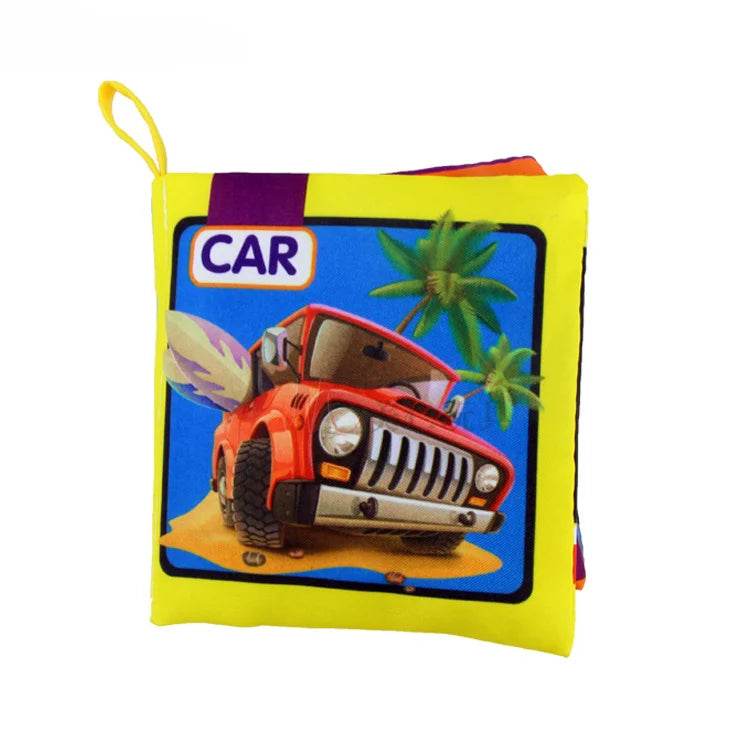 Baby Soft Cloth Book 0-36M Early Learning Toy Parent-Child Interactive Montessori Puppet for Kids - ToylandEU