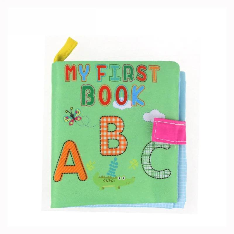 Baby Soft Cloth Book 0-36M Early Learning Toy Parent-Child Interactive Montessori Puppet for Kids - ToylandEU