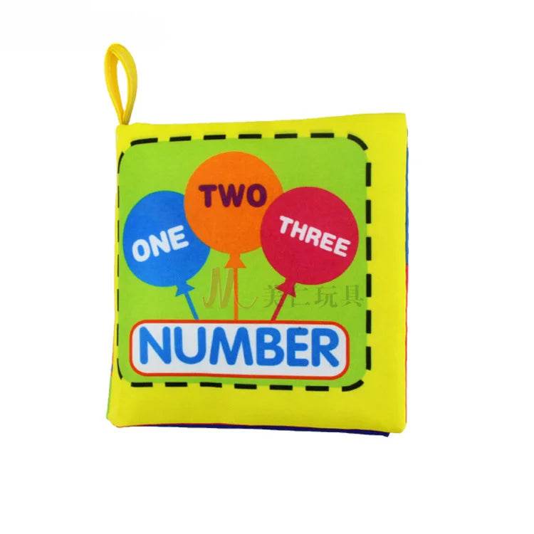 Baby Soft Cloth Book 0-36M Early Learning Toy Parent-Child Interactive Montessori Puppet for Kids - ToylandEU