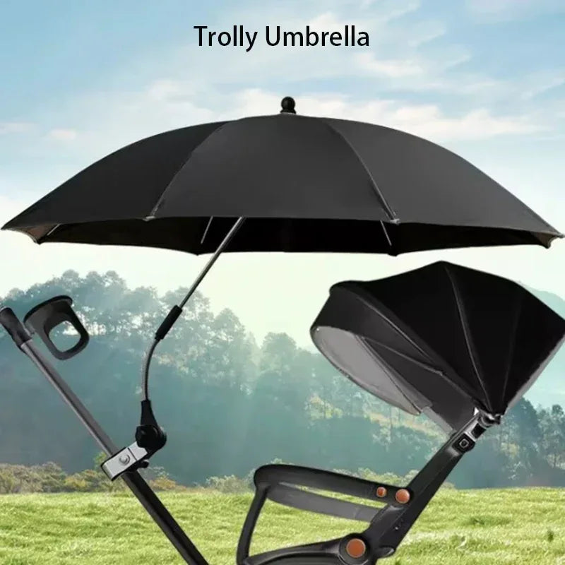 Baby Stroller Umbrella UV Protection Portable Easy To Use - ToylandEU