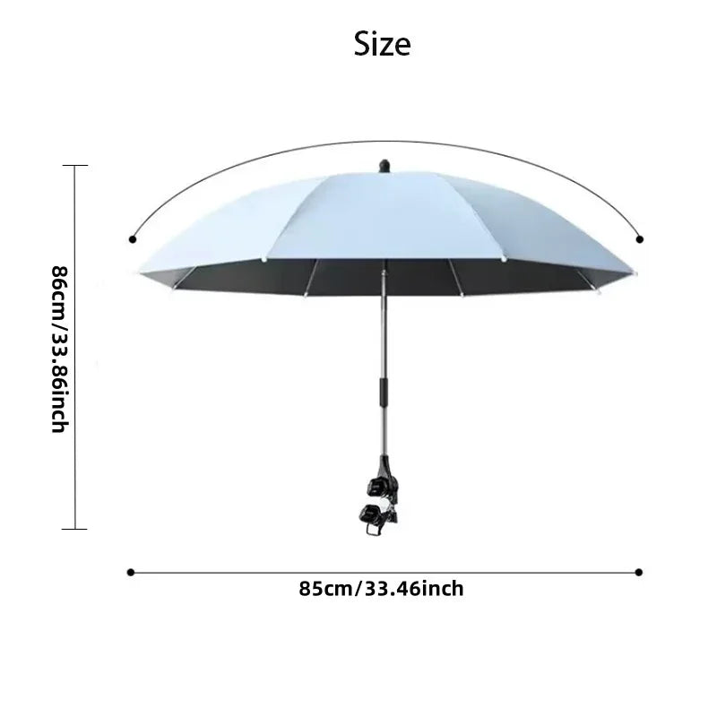 Baby Stroller Umbrella UV Protection Portable Easy To Use - ToylandEU