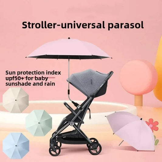 Baby Stroller Umbrella UV Protection Windproof Shade - ToylandEU