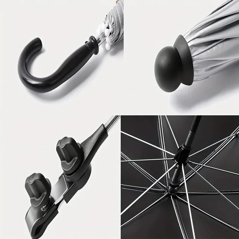 Baby Stroller Umbrella UV Protection Windproof Shade - ToylandEU