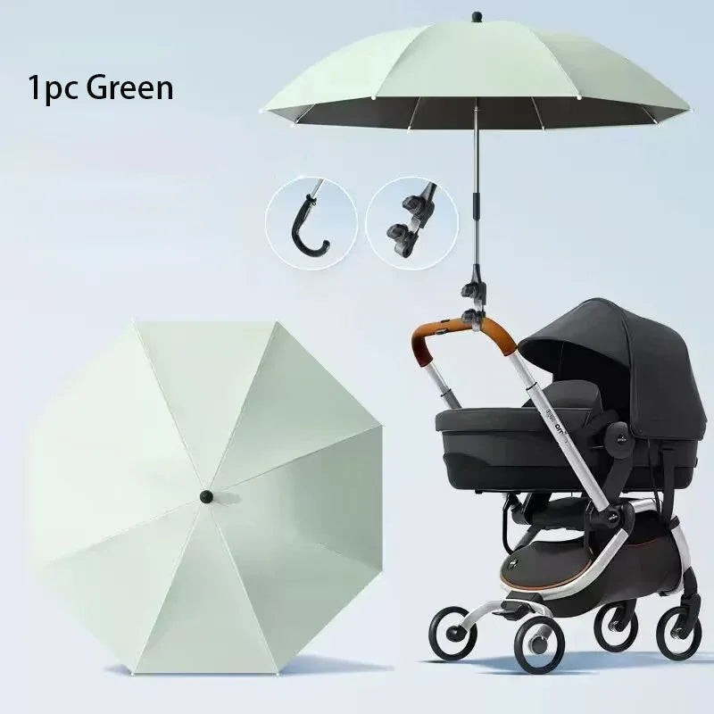 Baby Stroller Umbrella UV Protection Windproof Shade - ToylandEU