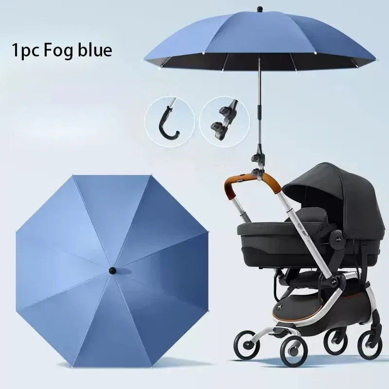 Baby Stroller Umbrella UV Protection Windproof Shade - ToylandEU