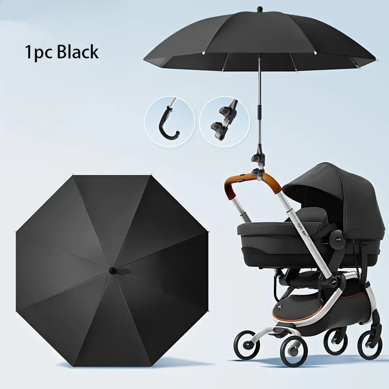 Baby Stroller Umbrella UV Protection Windproof Shade - ToylandEU