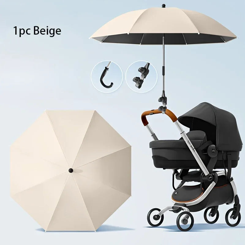 Baby Stroller Umbrella UV Protection Windproof Shade - ToylandEU