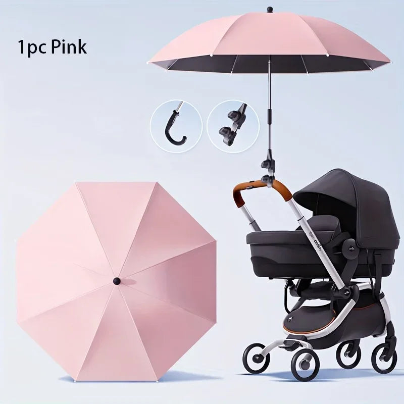 Baby Stroller Umbrella UV Protection Windproof Shade - ToylandEU