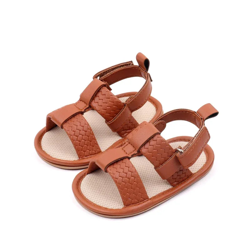 Baby Summer Sandals For First Walkers Anti Slip PU - ToylandEU