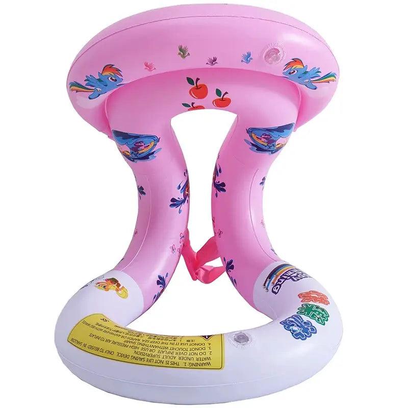  Baby Swim Float With Adjustable Sun Canopy For Comfort -  ToylandEU™