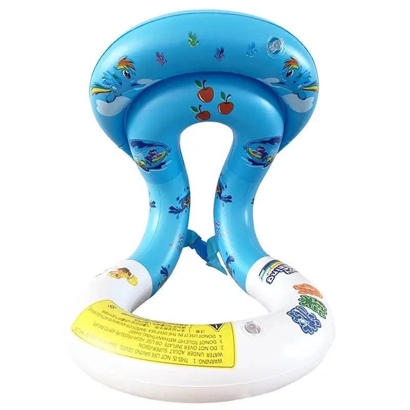  Baby Swim Float With Adjustable Sun Canopy For Comfort -  ToylandEU™