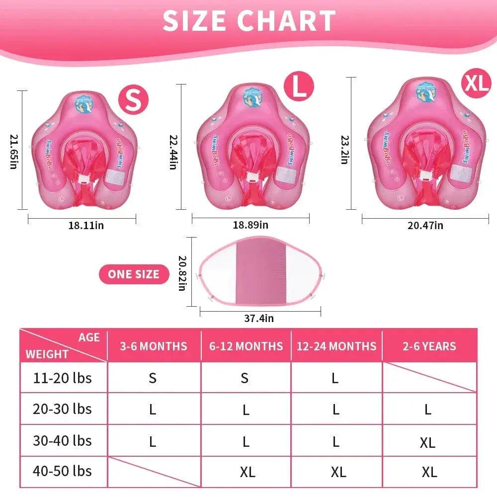  Baby Swim Float With Sun Canopy For Extra Stability -  ToylandEU™