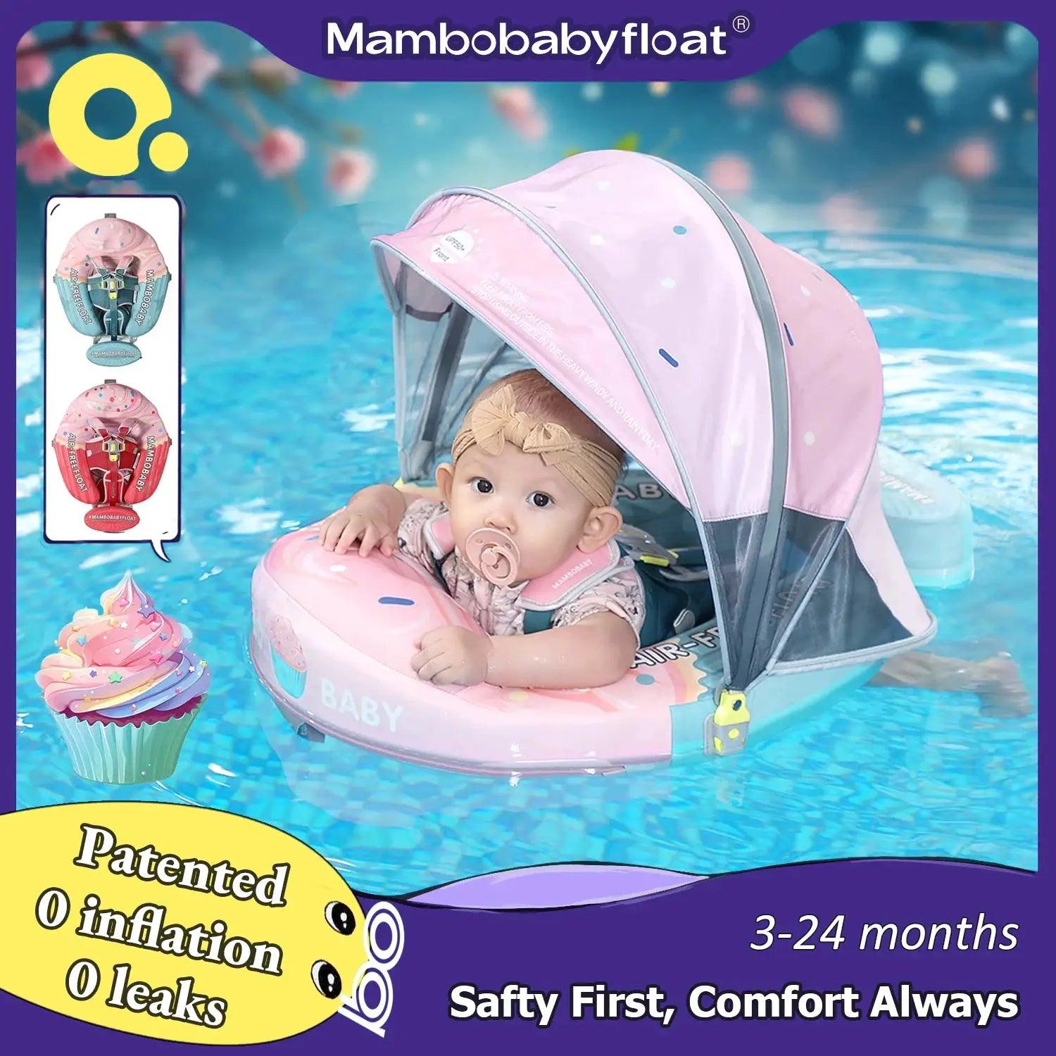  Mambobaby No Inflation Baby Float With Safety Harness -  ToylandEU™