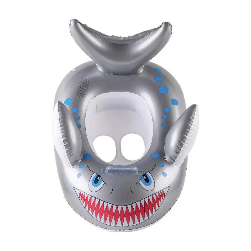  Shark Baby Swim Seat Ring For Toddlers With Safety Handles -  ToylandEU™