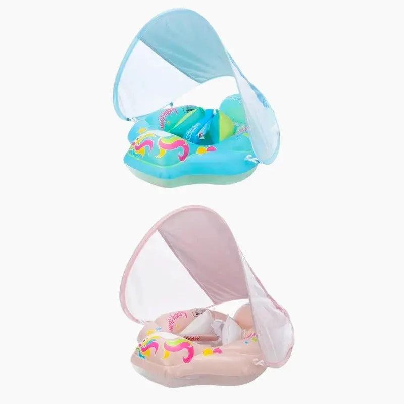  Baby Swim Float With Canopy Extra Stability And Safety -  ToylandEU™
