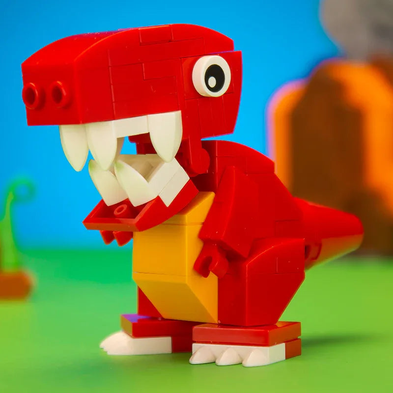 Baby T Rex LEGO Dinosaur Building Set With Digital Instructions - ToylandEU