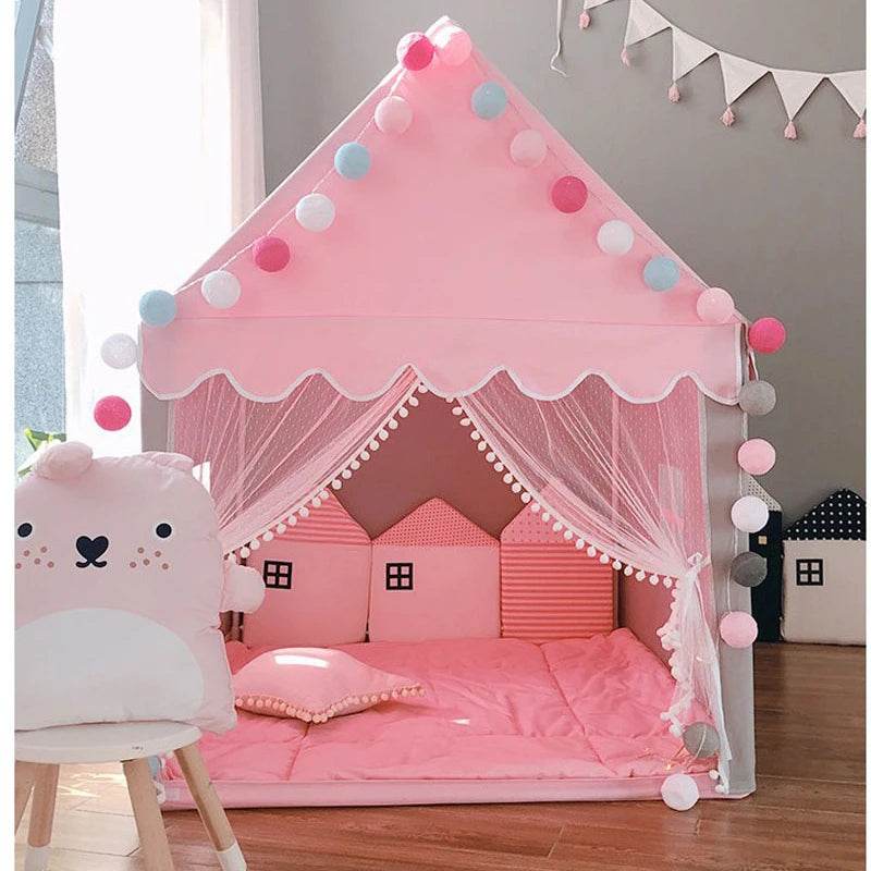 Baby Tent Children's Home Girl's Small House Outdoor Play Tent - ToylandEU
