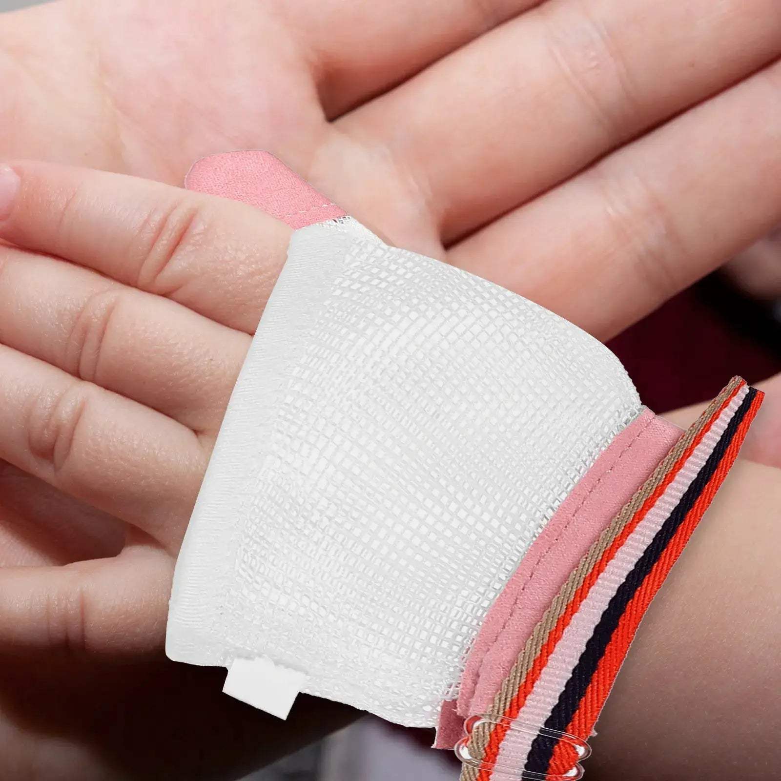 Baby Thumb Sucking Stop Gloves Nylon Finger Guards Two Pairs - ToylandEU