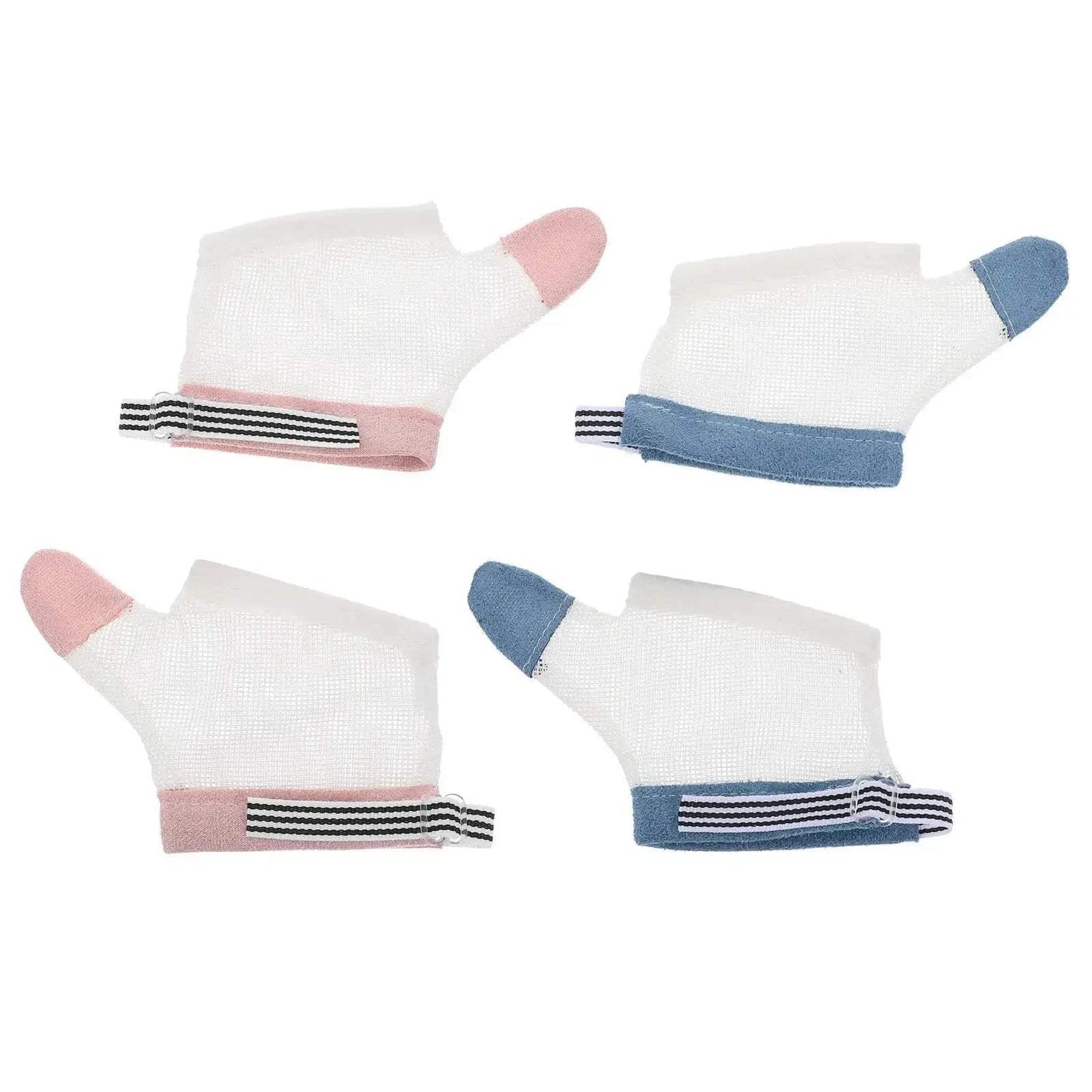 Baby Thumb Sucking Stop Gloves Nylon Finger Guards Two Pairs - ToylandEU