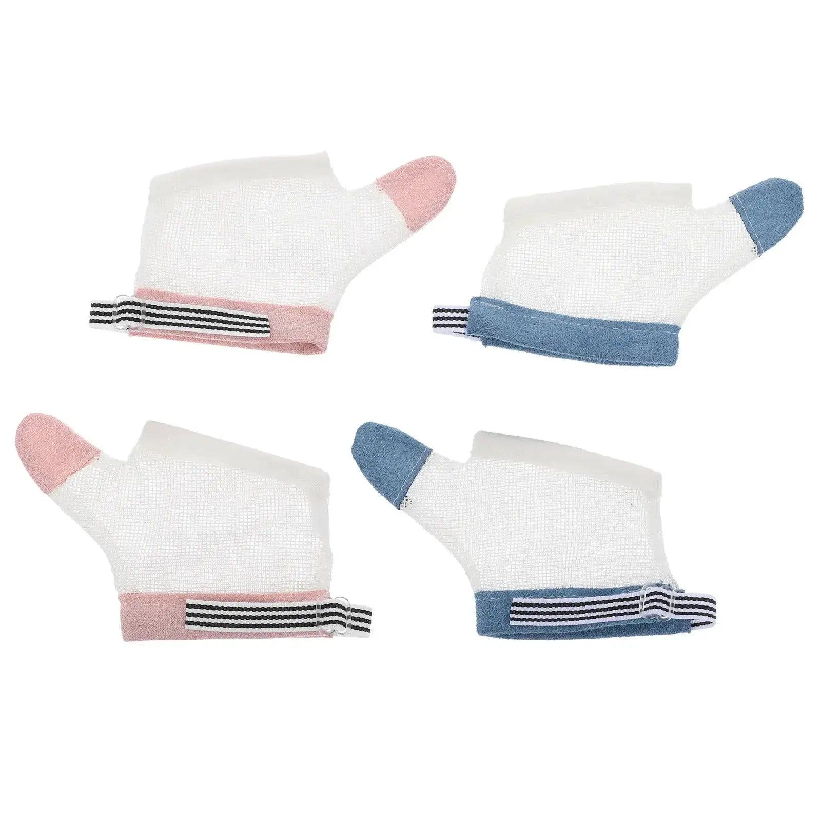  Baby Thumb Sucking Stop Gloves Soft Nylon Finger Guards -  ToylandEU™