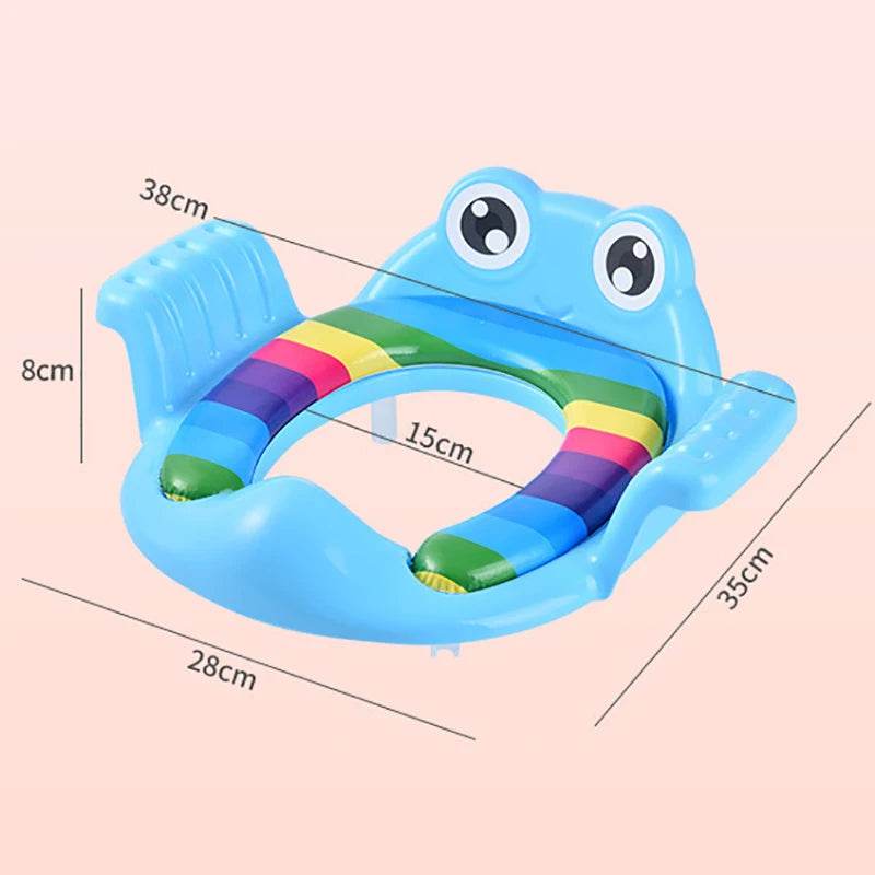 Baby Toilet Training Seat Kids Potty Seat Soft Anti Slip Toddler Toilet Training Mat Children Urinal Cushion Children Pot Chair - ToylandEU