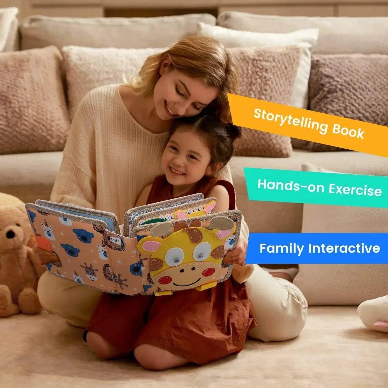  Baby Toy Soft 3D Cloth Book for Infant Learning Skills -  ToylandEU™