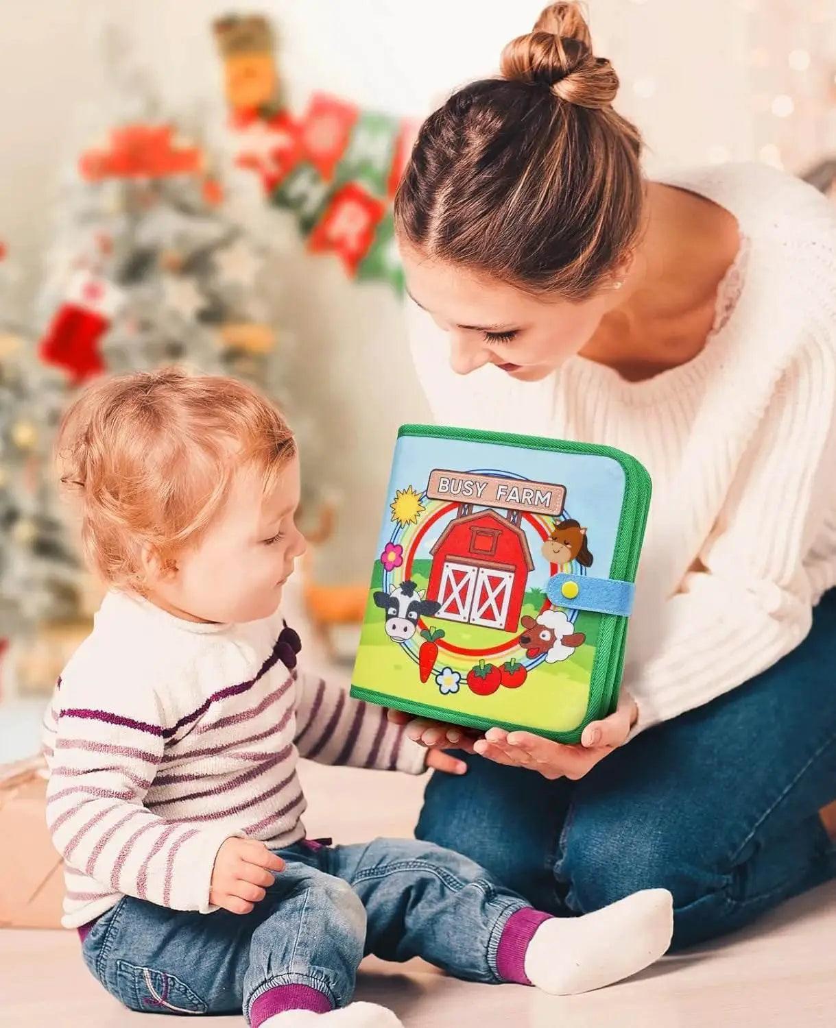  Baby Toy Soft 3D Cloth Book for Infant Learning Skills -  ToylandEU™
