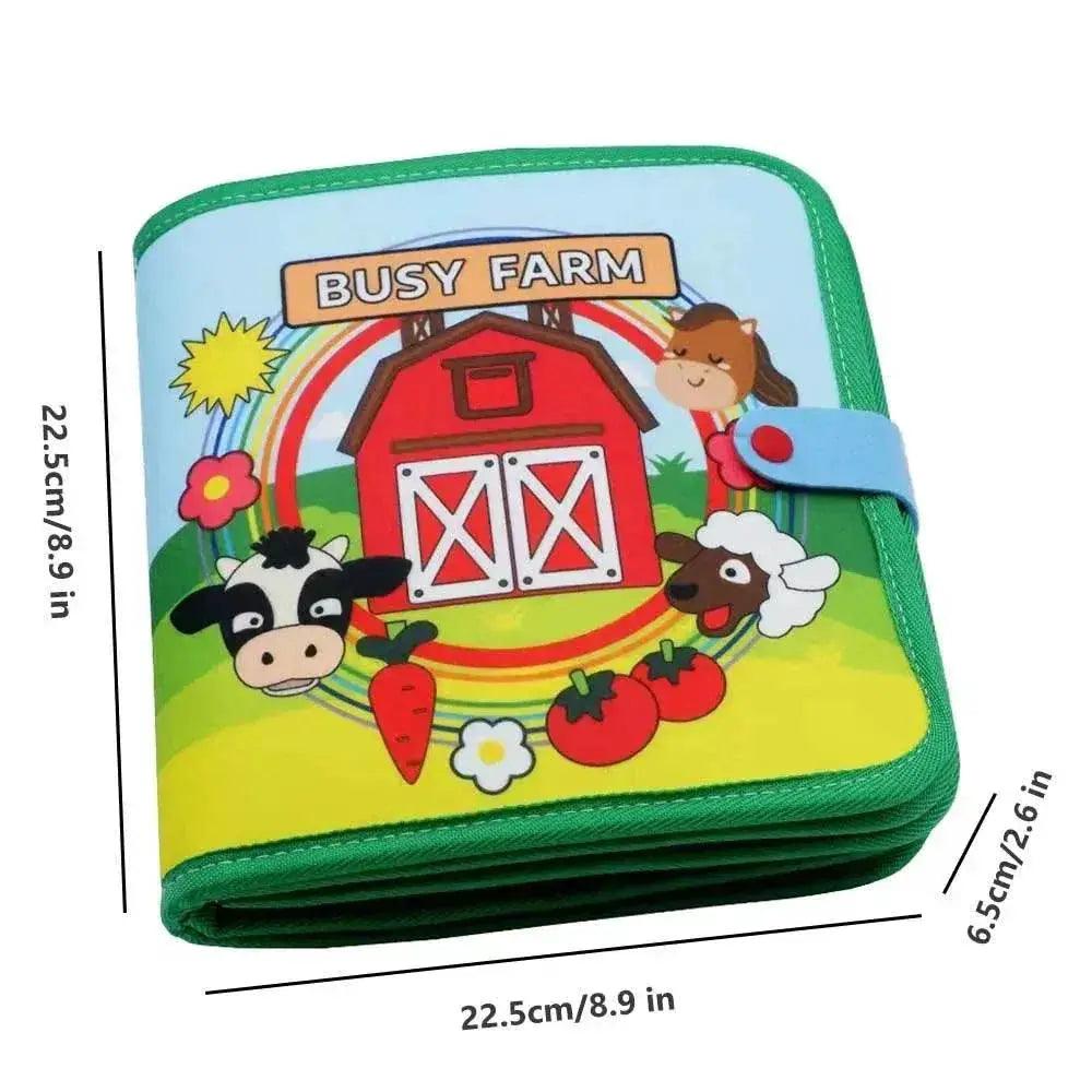  Baby Toy Soft 3D Cloth Book for Infant Learning Skills -  ToylandEU™