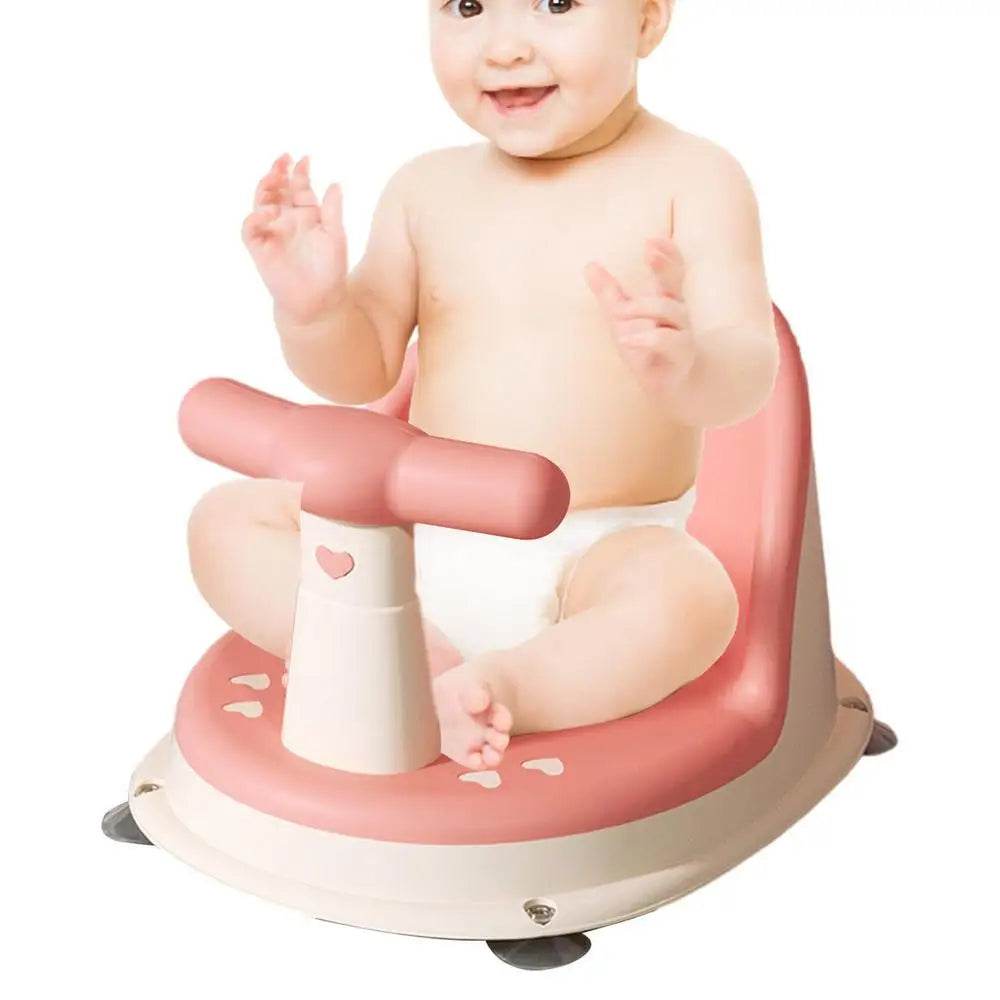 Baby Tub Seat Bathtub Pad Mat Chair Safety Anti Slip Newborn Infant Baby Care Children Cute Bathing Seat For 6 18 Months - ToylandEU