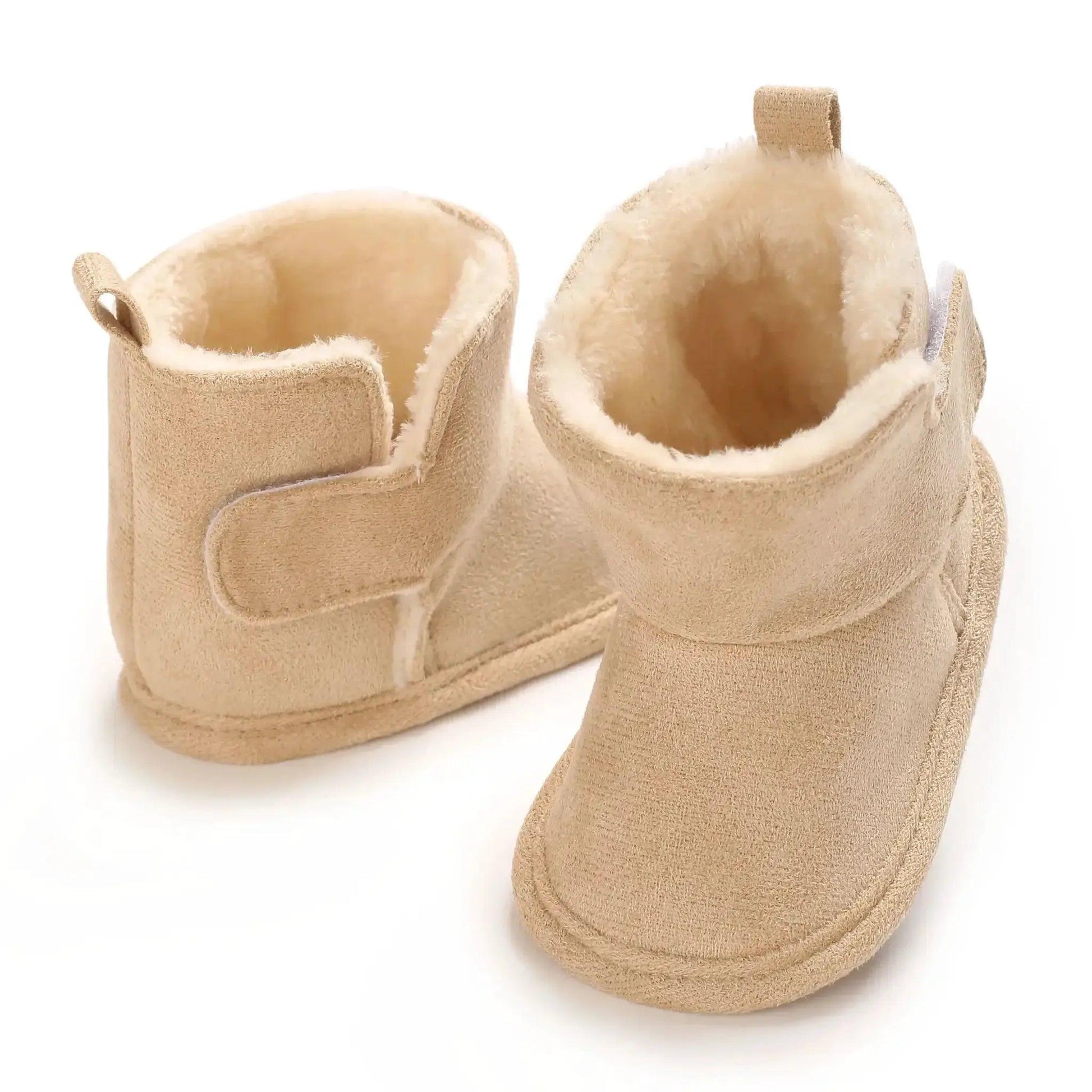  Baby Winter Boots Velcro Anti Slip Soft Sole Newborn -  ToylandEU™