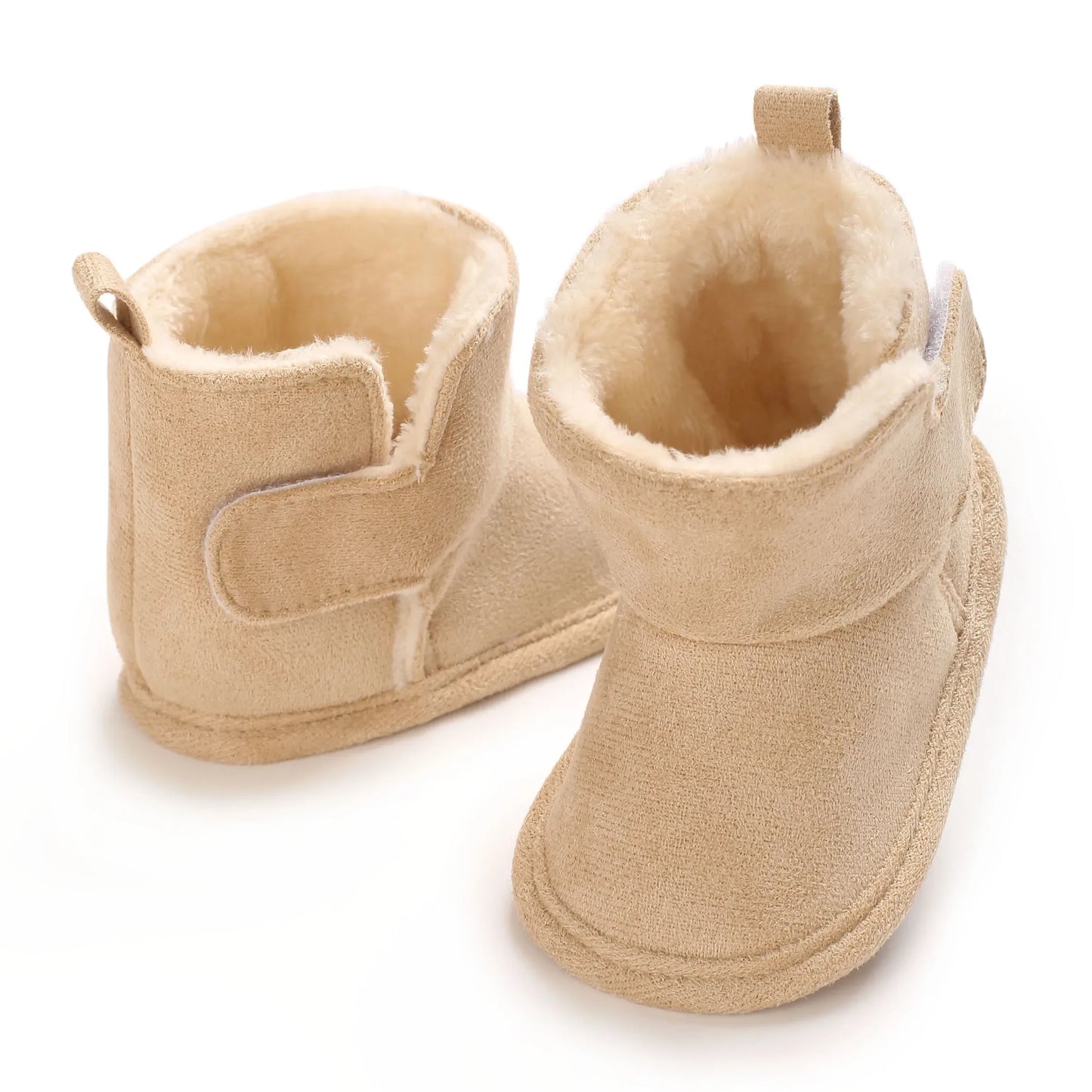 Baby Winter Boots With Velcro Anti Slip Soft Sole Newborn - ToylandEU