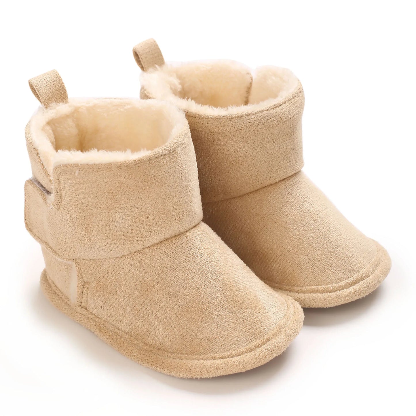 Baby Winter Boots With Velcro Anti Slip Soft Sole Newborn - ToylandEU