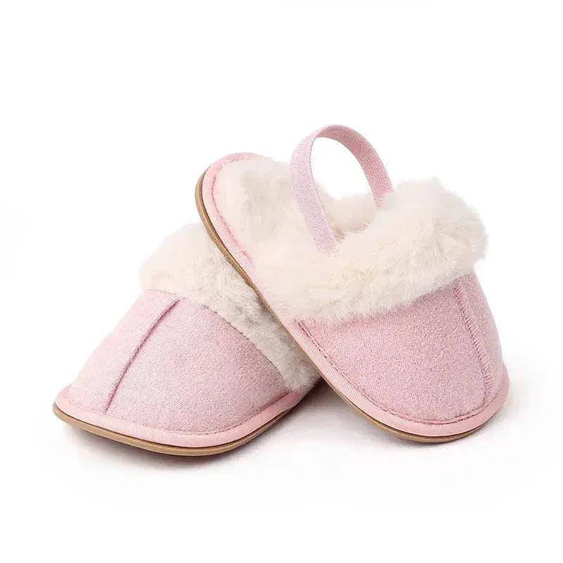  Baby Winter Slippers Anti Slip TPR Warm Indoor Cozy -  ToylandEU™