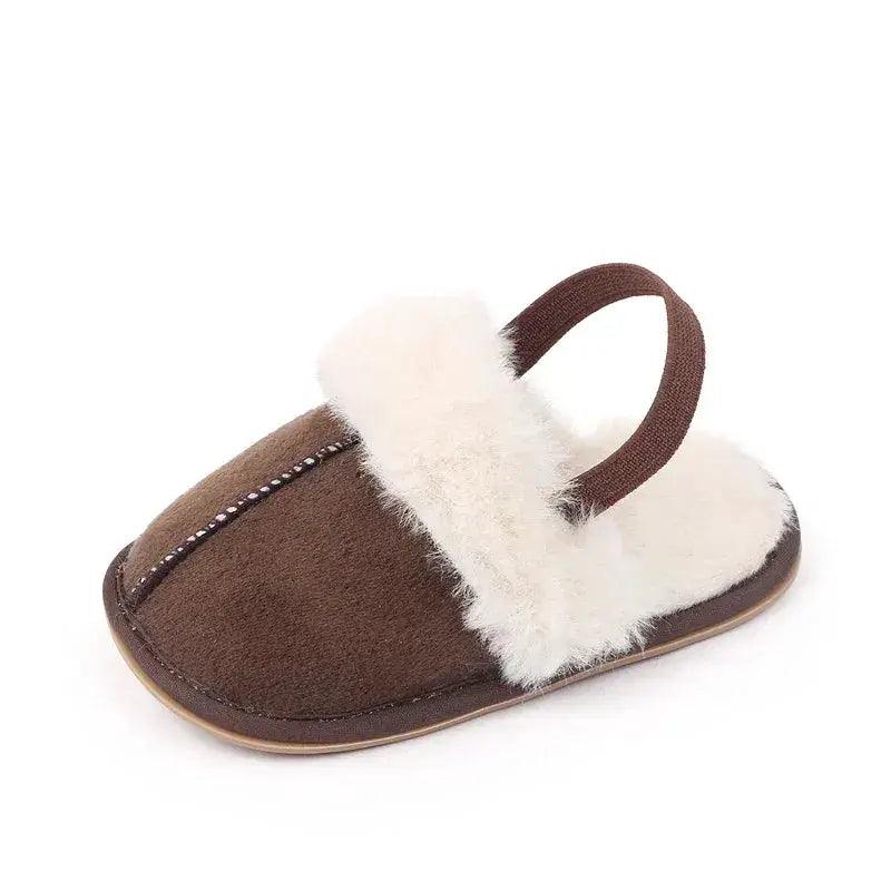  Baby Winter Slippers Anti Slip TPR Warm Indoor Cozy -  ToylandEU™