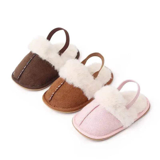  Baby Winter Slippers Anti Slip TPR Warm Indoor Cozy -  ToylandEU™