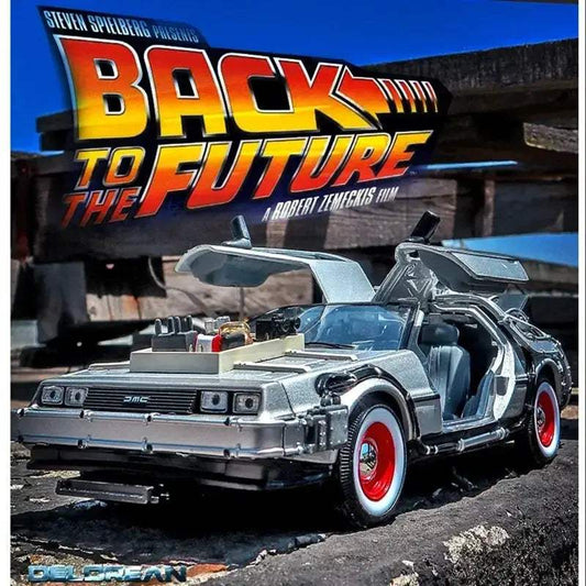 Back To The Future DeLorean 1:24 Diecast Car Limited Edition - ToylandEU