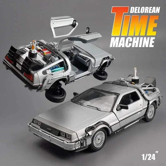 Back To The Future DeLorean 1:24 Diecast Car Limited Edition - ToylandEU