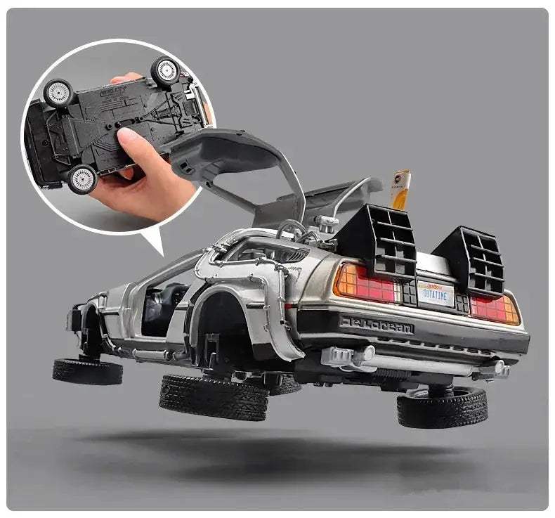 Back To The Future DeLorean 1:24 Diecast Car Limited Edition - ToylandEU
