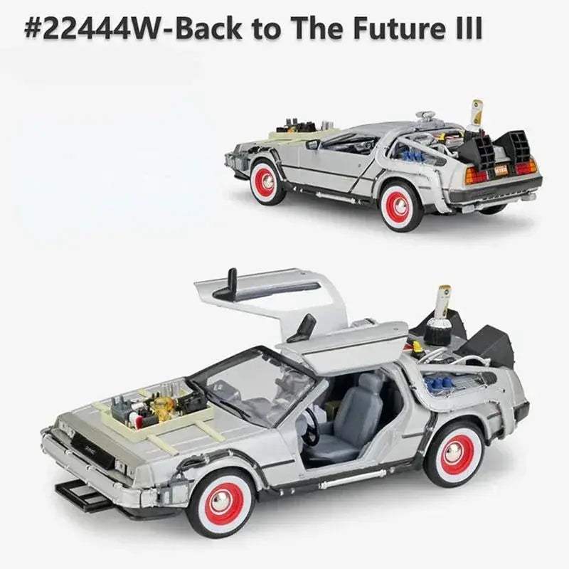 Back To The Future DeLorean 1:24 Diecast Car Limited Edition - ToylandEU