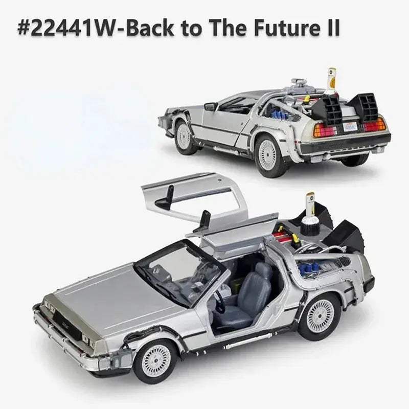 Back To The Future DeLorean 1:24 Diecast Car Limited Edition - ToylandEU
