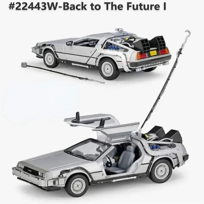 Back To The Future DeLorean 1:24 Diecast Car Limited Edition - ToylandEU