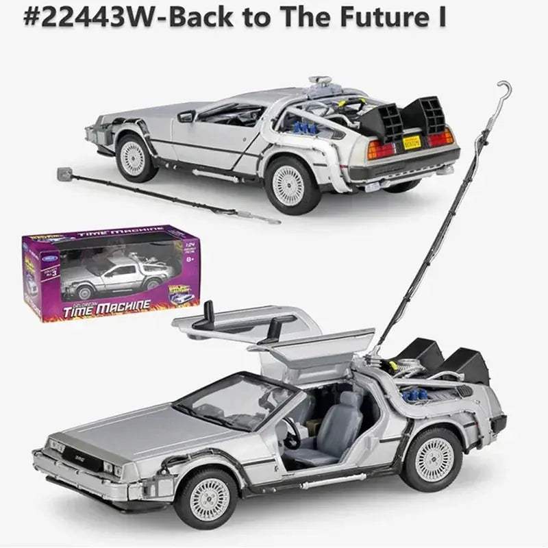 Back To The Future DeLorean 1:24 Diecast Car Limited Edition - ToylandEU