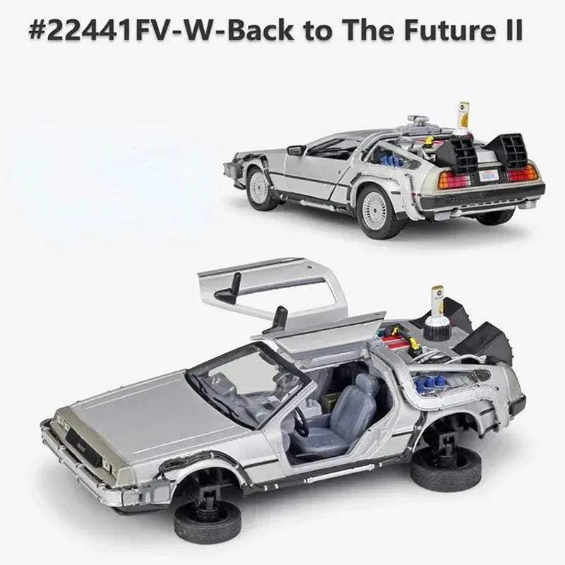 Back To The Future DeLorean 1:24 Diecast Car Limited Edition - ToylandEU