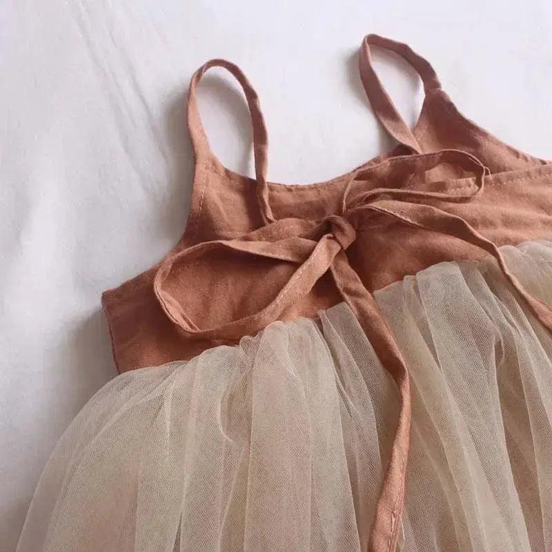  Backless Baby Girl Dress Premium Cotton Tutu For Summer -  ToylandEU™