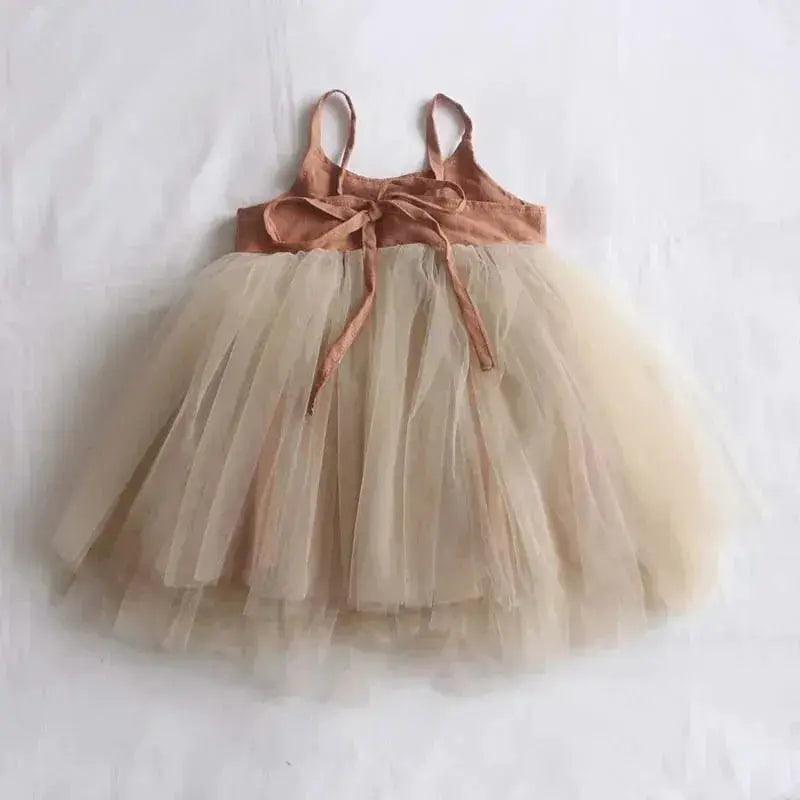  Backless Baby Girl Dress Premium Cotton Tutu For Summer -  ToylandEU™